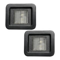 ~(1 lbs. 10X4X2)~ Ultra High Power 3-Watt White LED License Plate Illumination Kit - Fits FORD 17-19 SUPERDUTY
