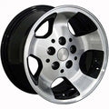 15 IN REPLICA WHEEL JP08 FITS JEEP WRANGLER RIM 15X8 MACHINED WHEEL