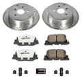 Power Stop 03-06 Pontiac Vibe Rear Z23 Evolution Sport Brake Kit