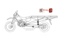 Eibach 85-87 Honda CR125R EMS Rear Spring Kit