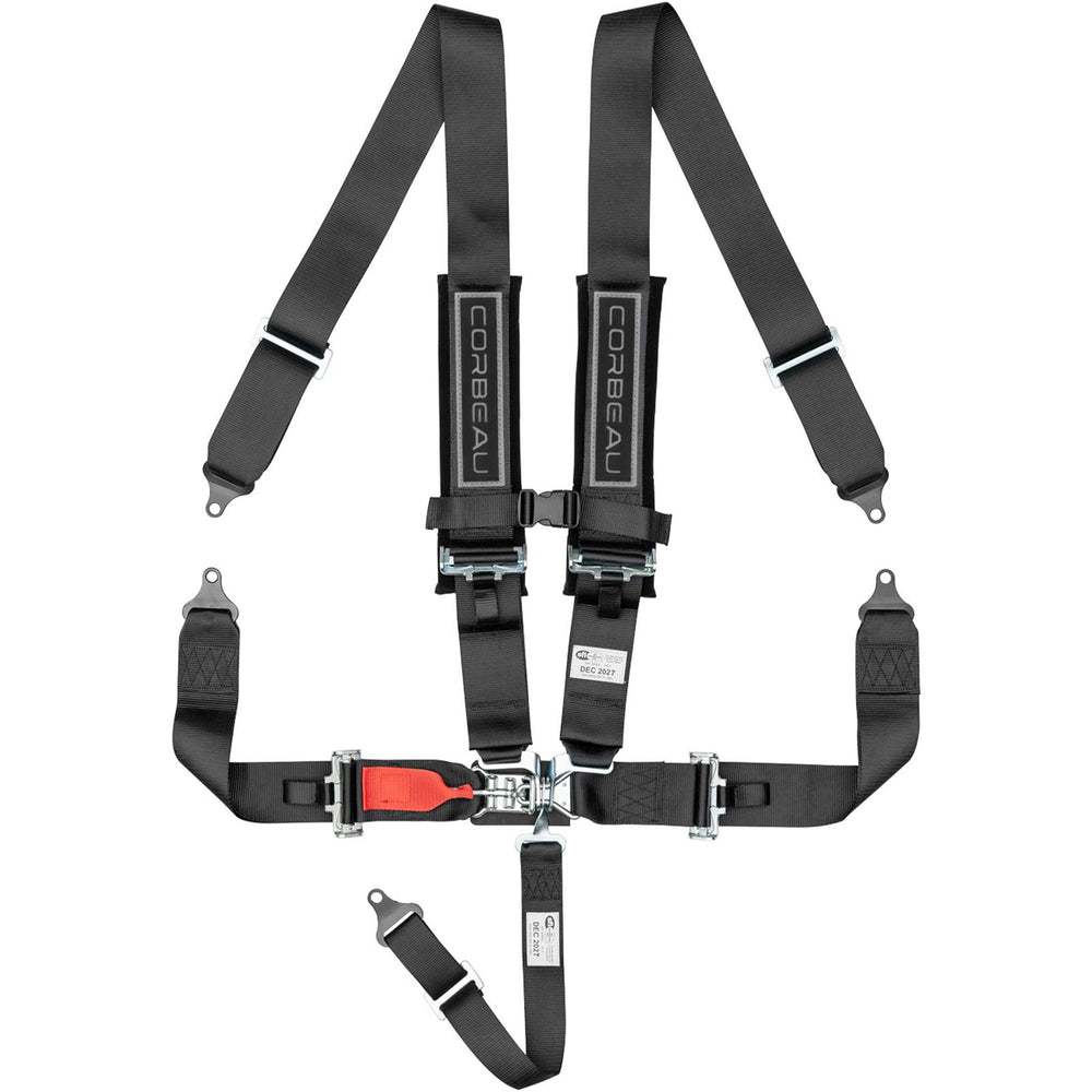 ~(5 lbs. 12X9X3)~ 3 Black Latch and Link 5-Point Harness