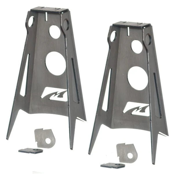 ~(18 lbs. 16X8X4)~ Jeep YJ Front Shock Towers Steel 87-95 Wrangler YJ Motobilt