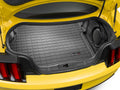 WeatherTech 2015+ Ford Mustang w/ Shaker Pro Audio System Cargo Liners - Black