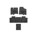 WeatherTech Black Front Rear and Rear All-Weather Floor Mats Fits -20-20 Sienna WTCB292244247