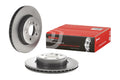 Brembo 04-10 BMW X3 Front Premium UV Coated OE Equivalent Rotor