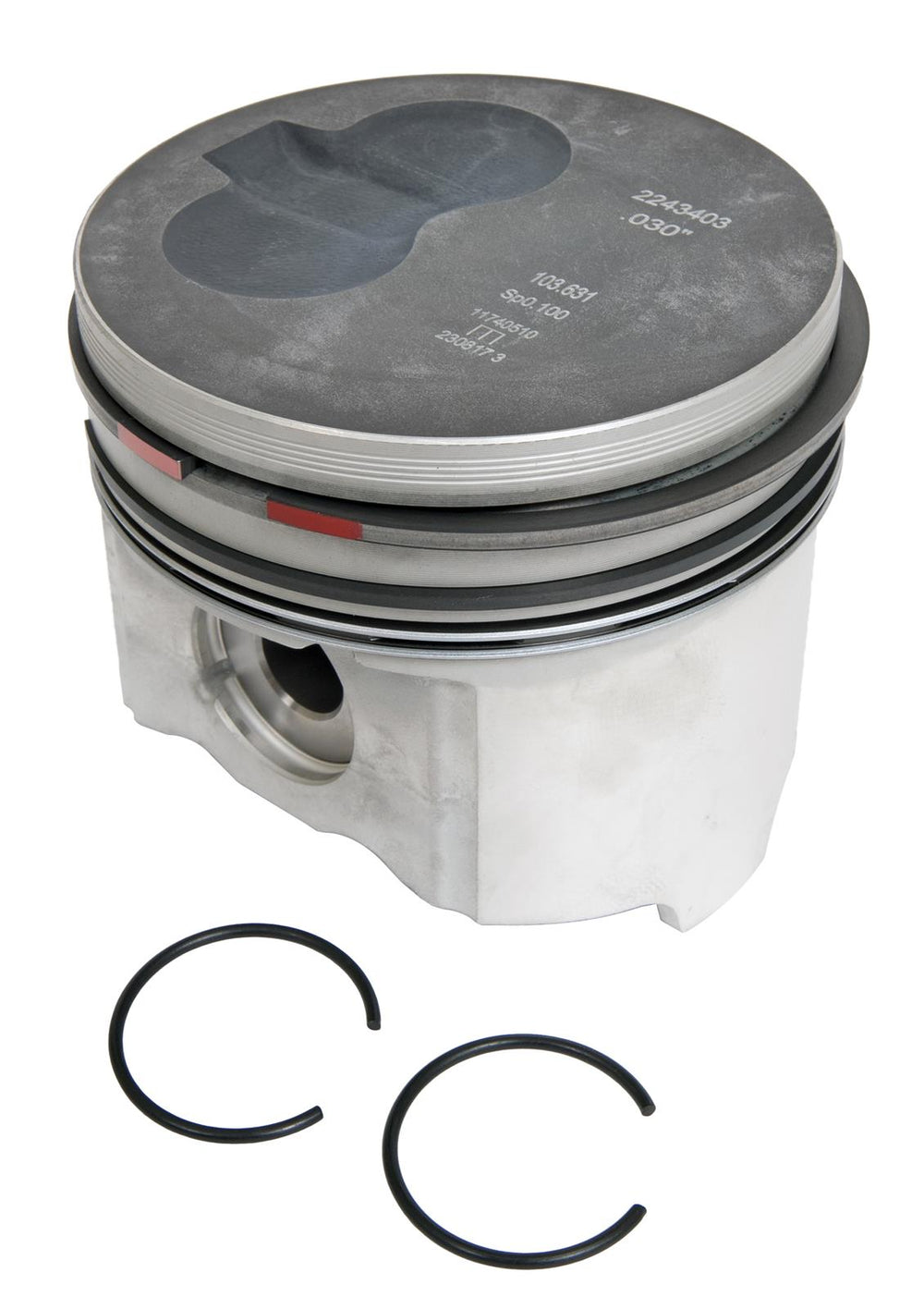 GM 6.5L DIESEL V8 T (030) W/PCR PISTON WITH RINGS