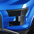 AVS 07-13 GMC Sierra 1500 Headlight Covers - Black