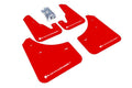 Rally Armor 04-09 Mazda3/Speed3 Red UR Mud Flap w/ White Logo