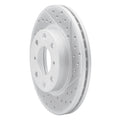 DFC 90-00 Honda Civic Del Sol Front Right Drilled & Slotted Geoperformance Rotor