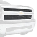 ~(6 lbs. 55X6X6)~ 2014-2015 Silverado 1500 Z71 Billet Grille Polished 2 Pc Overlay - PN #21120