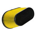 Airaid Universal Air Filter - Cone 4-1/2in FLG x 11-1/2x7in B x 9x4-1/2inTx 7-1/4in H - Synthaflow