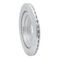 DFC 13-19 Mercedes-Benz GL550 Rear Left Drilled & Slotted Silver Brake Rotor