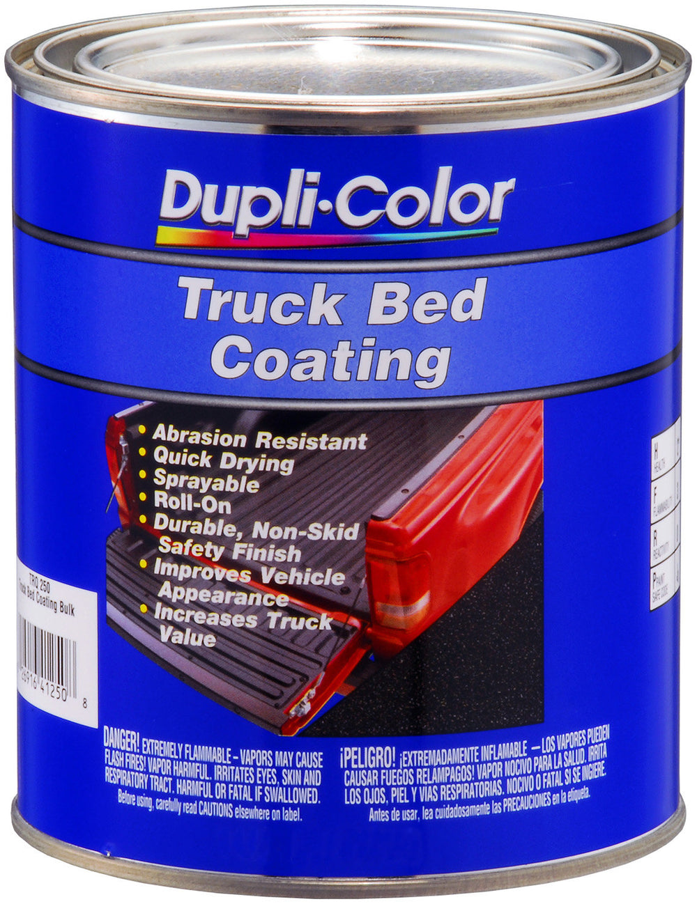 TRUCK BED COATING GALLON KIT; BLACK; 128 OZ. GALLON KIT