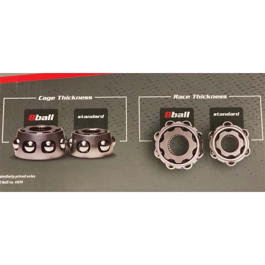 All Balls Racing 14-15 Yamaha YFM700 Grizzly OEM Style Axle Front Left