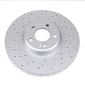 Power Stop 15-18 Mercedes-Benz C300 Front Evolution High Carbon Geomet Coated Rotor