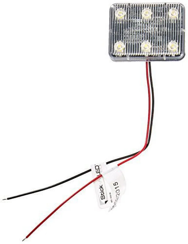 DIRECTIONAL LED SINGLE COLOR FLUSH MOUNT 69 FLASH PATTERNS 1224VDC AMBER/WHITE