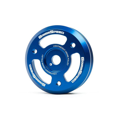 ***Discontinued***Lightweight Crank Pulley BLUE - Subaru FA/FB Engines [Equipped w/1-Piece OEM Pulley]