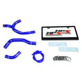 HPS Performance Blue Reinforced Silicone Radiator Hose Kit Coolant for Honda 05-08 CRF450R