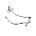 55-59 CHVY MIRROR CHROME/SS ROUND/S
