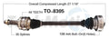 NEW CV AXLE