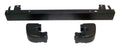 Black Rear Bumper & End Cap Kit for 97-06 Jeep TJ Wrangler, USA Only Crown Automotive