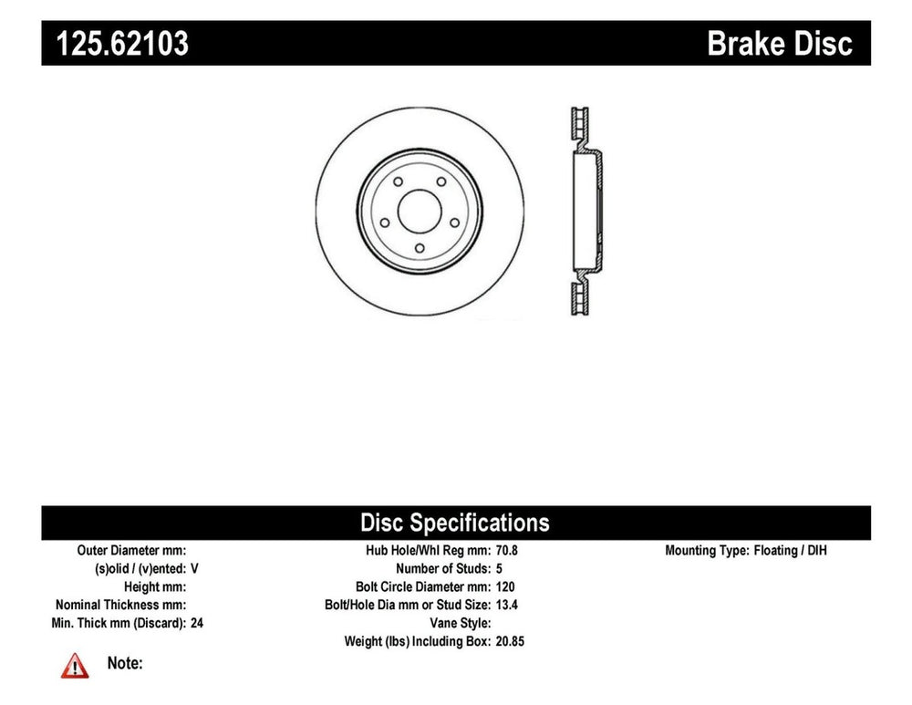 Stoptech carbon auto part