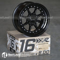 XXR 002.5 16X8 4-100/4-4.5 +20 BLAC
