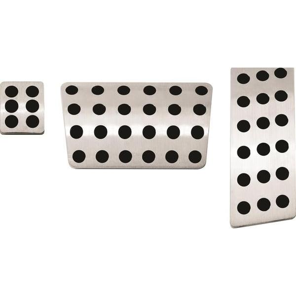 Pedal Covers: 2007 Honda Accord; Liquid Pedals; Street Design; Kit Includes Accelerator/Brake/Parking Brake