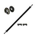STRAIGHT BEAM RATED 3500LBS 94IN HUBFACE NO SPRING SEATS