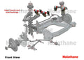 Control arm - upper bushing 8 Bushings 4 Shells 4 Tubes Install Guide Grease