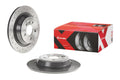 Brembo 12-15 Land Rover Range Rover Evoque Rear Premium Xtra Cross Drilled UV Coated Rotor
