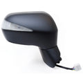 0611 HONDA CIVIC HYBRID RH HEATED POWER FOLDAWAY OE MIRROR BLACK PTM W/TURN SIG