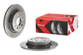 Brembo 01-09 Volvo S60/99-06 S80/01-07 V70 Rear Premium Xtra Cross Drilled UV Coated Rotor