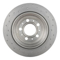 Brembo 01-09 Volvo S60/99-06 S80/01-07 V70 Rear Premium Xtra Cross Drilled UV Coated Rotor