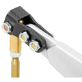 RockJock Left Rear Antirock Sway Bar Frame Bracket - Steel (Fits RJ-256200-101 / 103)
