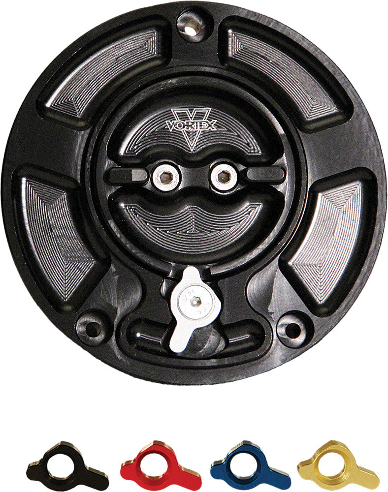 Vortex Racing V3 Fuel Cap Kawasaki- Black