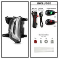 Spyder 22-24 Chevy Equinox OEM Style Full LED Fog Lights W/ Universal Switch - Pair (FL-CEQ22-LED-C)