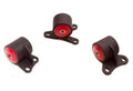 Innovative 90-93 Integra/88-91 Civic B-Series Black Steel 75A Bushing Front Torque Mount & Bracket