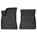 18 TESLA 3 BLACK FRONT FLOOR LINERS