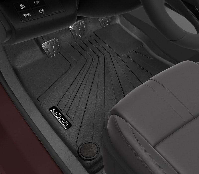 18 TESLA 3 BLACK FRONT FLOOR LINERS