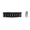 ROCKSTAR ALUMINUM LOCKING LUG NUTS 1/2 X 20 BLACK (23 LUG)