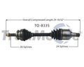 CV AXLE SHAFT