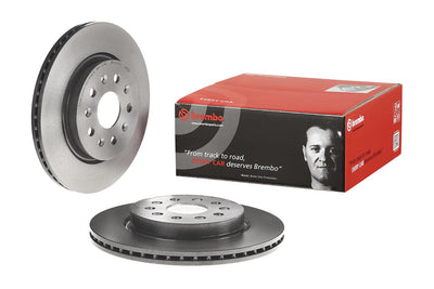 Brembo 16-19 Cadillac CT6/13-19 XTS/16-19 Chevy Camaro Rear Premium UV Coated OE Equivalent Rotor