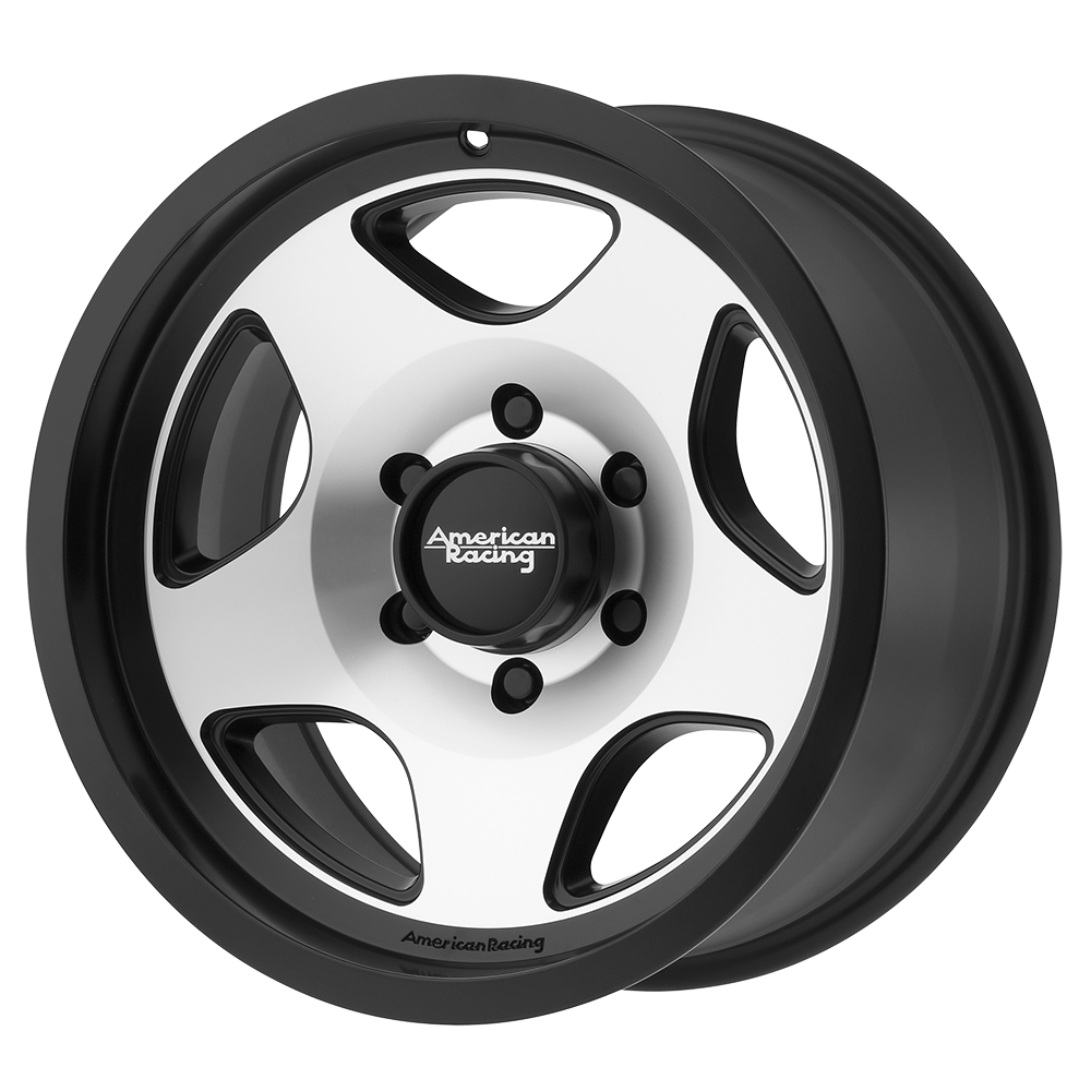 AR923 17X9 5X5.5 S-BLK MACH -12MM