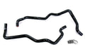 HPS Performance Black Reinforced Silicone Heater Hose Kit for Jeep 07-11 Wrangler JK 3.8L V6 Left Hand Drive
