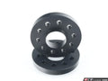 H&R Trak+ 20mm DR Wheel Spacers 5/112 Center Bore 66.5 Stud Thread 14x1.5 - Black