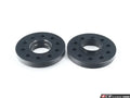 H&R Trak+ 20mm DR Wheel Spacers 5/112 Center Bore 66.5 Stud Thread 14x1.5 - Black