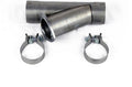 Granatelli 3.5in Stainless Steel Manual Exhaust Cutout Kit w/Slip Fit/Band Clamp