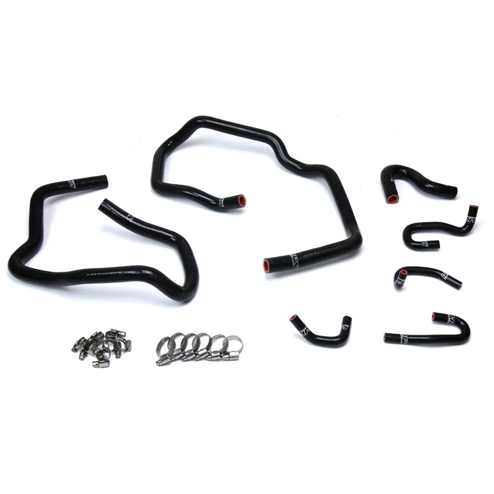HPS Performance Reinforced Blue Silicone Heater Hose Kit Coolant for Toyota 10-14 FJ Cruiser 4.0L V6