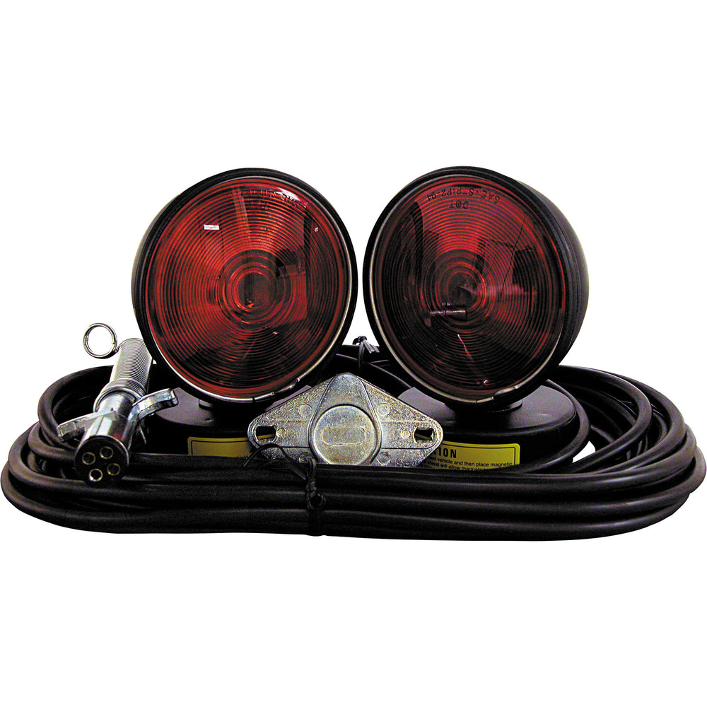 TOWING LIGHTS PLASTIC STORAGE CS W/LBL